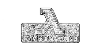 LAMBDA SOND