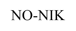 NO-NIK trademark