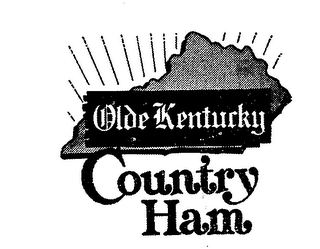 OLDE KENTUCKY COUNTRY HAM trademark
