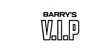 BARRY'S V.I.P