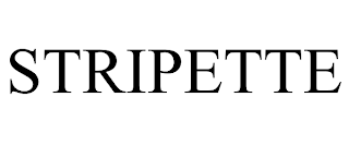 STRIPETTE trademark