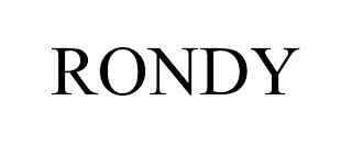 RONDY trademark
