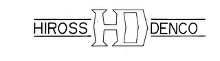 HIROSS H D DENCO trademark