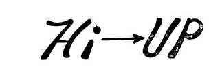 HI UP trademark