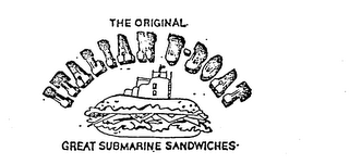 ITALIAN U-BOAT THE ORIGINAL GREAT SUBMARINE SANDWICHES