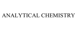 ANALYTICAL CHEMISTRY