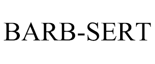 BARB-SERT trademark