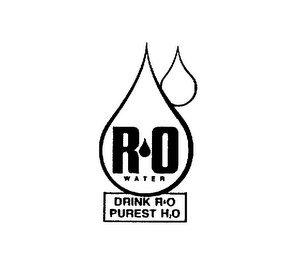 R.O WATER DRINK R O PUREST H2O