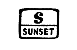 S SUNSET trademark