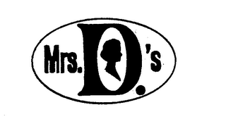 MRS. D.'S trademark