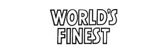 WORLD'S FINEST trademark