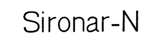 SIRONAR-N trademark