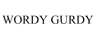 WORDY GURDY trademark