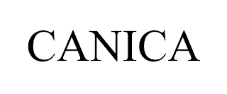 CANICA trademark