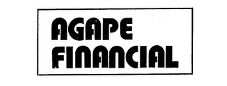 AGAPE FINANCIAL