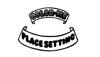 COLOR-ME PLACE SETTING 