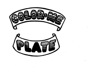 COLOR-ME PLATE trademark