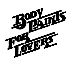 BODY PAINTS FOR LOVERS trademark