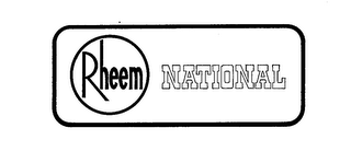 RHEEM NATIONAL trademark