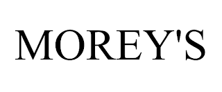 MOREY'S trademark