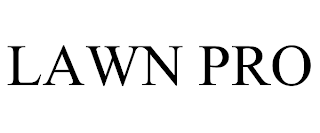 LAWN PRO trademark