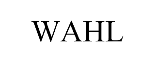 WAHL trademark