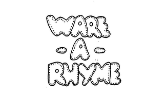 WARE-A-RHYME trademark