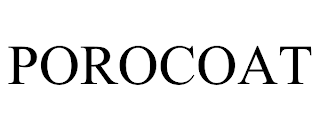 POROCOAT trademark