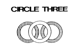 CIRCLE THREE trademark
