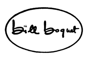 BILL BOQUET trademark