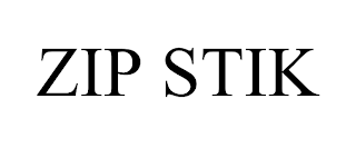 ZIP STIK trademark