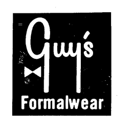 GUY'S FORMALWEAR trademark