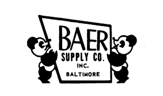 BAER SUPPLY CO. INC. BALTIMORE.