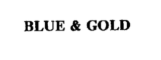 BLUE & GOLD trademark