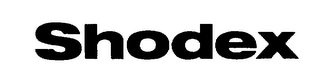 SHODEX trademark