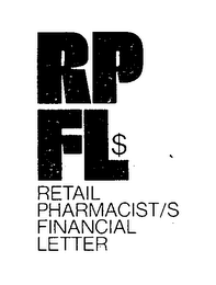 RPFL$ RETAIL PHARMACIST/S FINANCIAL LETTER