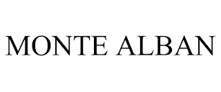 MONTE ALBAN trademark