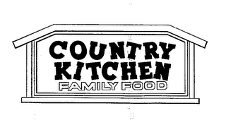 COUNTRY KITCHEN FAMILY FOOD