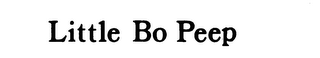 LITTLE BO PEEP trademark