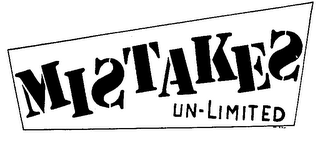 MISTAKES UN-LIMITED trademark