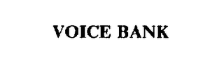 VOICE BANK trademark