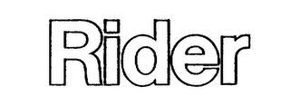 RIDER trademark