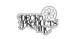 DECKO PRODUCTS INC.