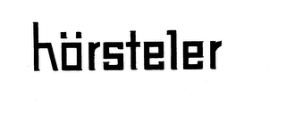 HORSTELER trademark