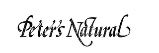 PETER'S NATURAL trademark
