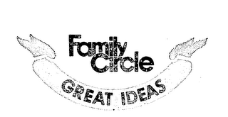 FAMILY CIRCLE GREAT IDEAS