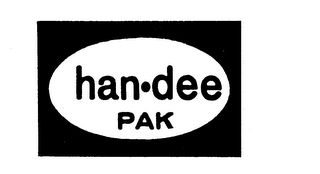 HAN-DEE PAK trademark