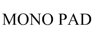 MONO PAD trademark