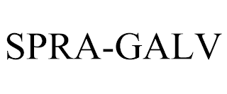 SPRA-GALV trademark