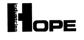 HOPE INDUSTRIES